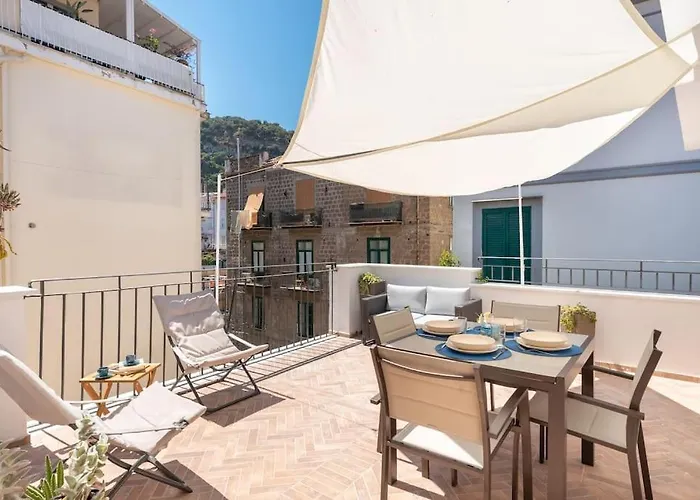 Sorrentovibes - Lux Family In With Terrace&solarium Appartement Sorrente